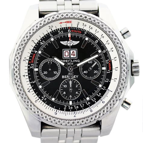 breitling bentley gmt stainless|breitling bentley 6.75.